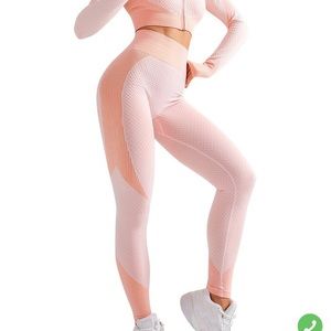 2 PC THUMBHOLED WICKING ACTIVEWEAR SET